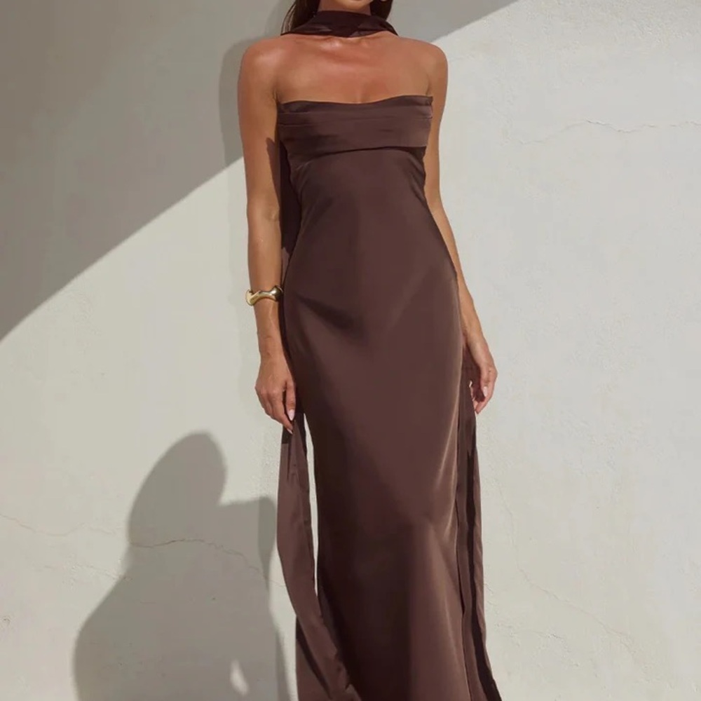 Brown Maxi Dress